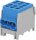Abzweigklemme HLAK 25-1/4 M2, 1-polig, blau, 1,5-25mm²/1,5-16mm²