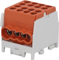 Abzweigklemme HLAK 25-1/6 M2, 1-polig, braun,...
