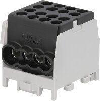 Abzweigklemme HLAK 25-1/6 M2, 1-polig, schwarz,...
