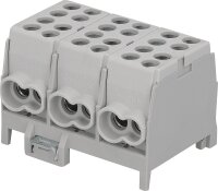 HLAK 25-3/6 S, 3-polig, grau/grau/grau, 25/16mm²