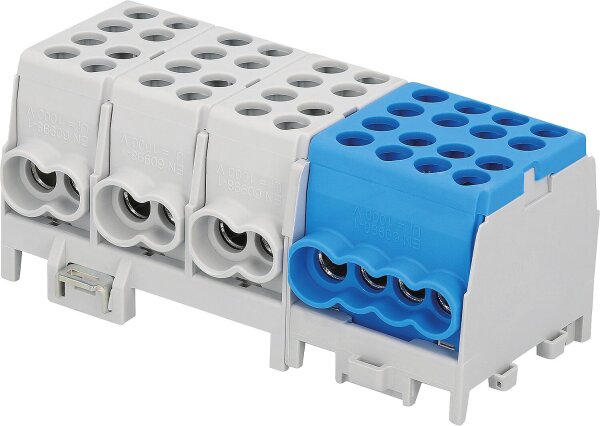 HLAK 25-4/12 S, 4-polig, grau/grau/grau/blau, 25/16mm²