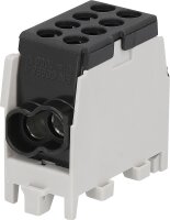 Abzweigklemme HLAK 25-1/2/25 M2, 1-polig, schwarz,...