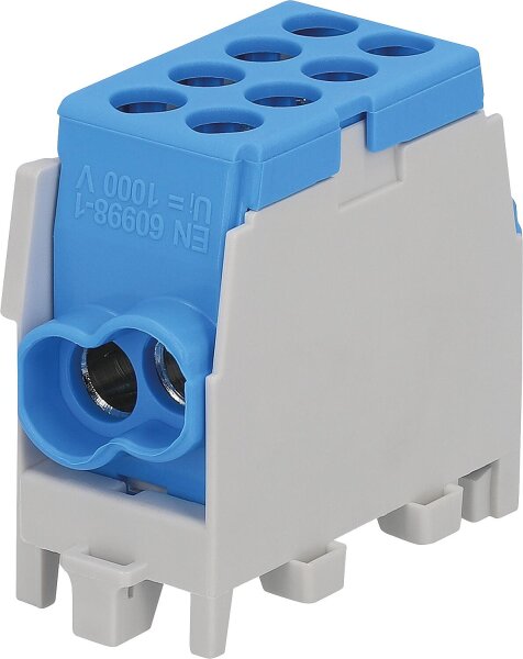 Abzweigklemme HLAK 25-1/2/25 M2, 1-polig, blau, 25/16mm²