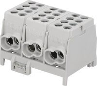 HLAK 25-3/6/25 S, 3-polig, grau/grau/grau, 25/25mm²