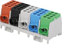 HLAK 25-5/10/25 gr-S, 5-polig, grau/grau/grau/grau/grau,...