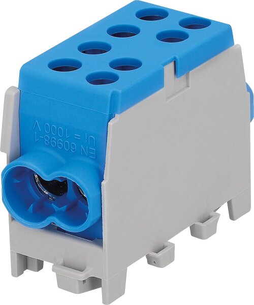 Abzweigklemme HLAK 35-1/2 M2, 1-polig, blau, 10-35/1,5-25mm²