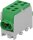 Abzweigklemme HLAK 35-1/2 M2, 1-polig, grün, 10-35/1,5-25mm²