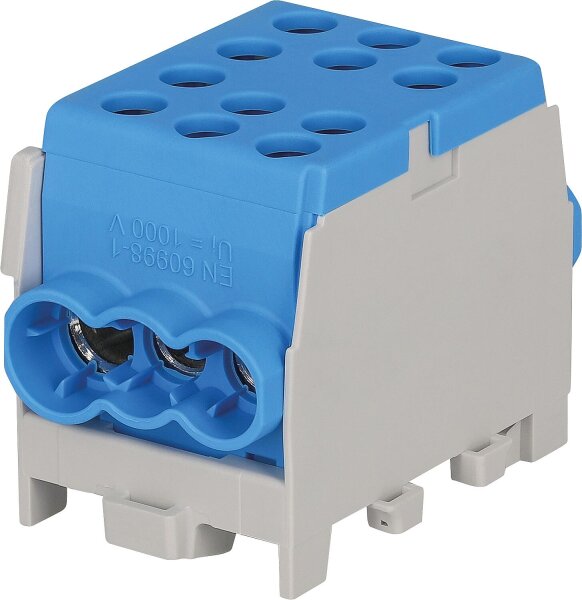 Abzweigklemme HLAK 35-1/4 M2 , 1-polig, blau, 10-35/1,5-25mm²