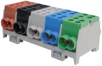 HLAK 35-4/8, 4-polig, grau/grau/grau/blau, 35/25mm²