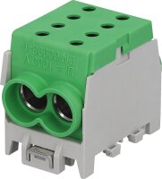 Abzweigklemmen HLAK 70-1/2 M2, 1-polig, grün,...