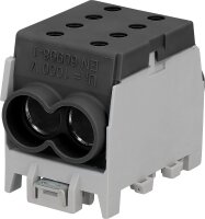 Abzweigklemmen HLAK 70-1/2 M2, 1-polig, schwarz,...