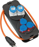 Gummi-Kabelhaspel X-Gum CEE Camping-/Maritim