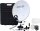 Mobile Sat-Anlage im Koffer 1x Stahl Offset Antenne 350mm 1x Digi. LNB, 1x Sat-Kabel 10m