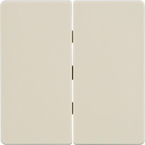 Wippe-2fach neutral elektroweiß/ 5 mm x 55 mm Schutzart IP20 / 1 Stück