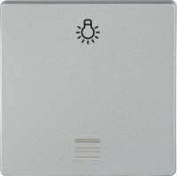 Wippe m. Symbol Licht u. Fenster titanweiß/ 55 mm x 55 mm Schutzart IP20 / 1 Stück