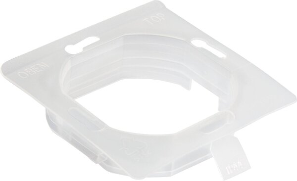 Dichtungssatz IP44 für SCHUKO-Steckdosen mit Klappdeckel / 1 Stück