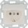 SCHUKO-Steckdose mit Klappdeckel titanweiß/ Schutzart IP20 1 Stück