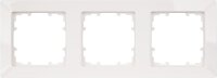 Rahmen 80-mm-Maß 1fach, 80 mm x 80 mm titanweiß / 1 Stück