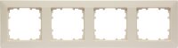 Rahmen 80-mm-Maß 2fach, 151 mm x 80 mm elektroweiß / 1 Stück