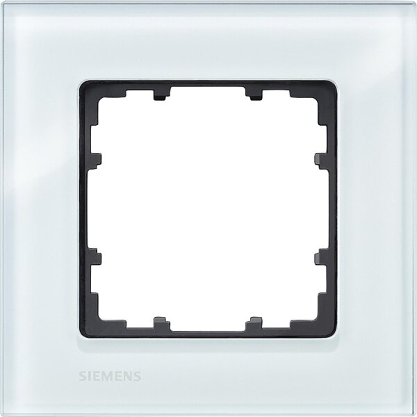 Rahmen 90-mm-Maß, Glas 1fach, 90 mm x 90 mm kristallgrün / 1 Stück
