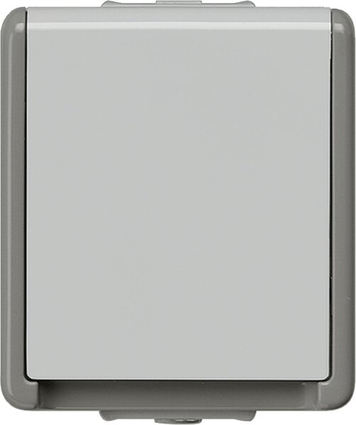 Aufputz-SCHUKO-Steckdose 75 mm  x 66 mm x 54 mm 1fach/ Schutzart IP44 / 1 Stk.