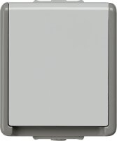 Aufputz-SCHUKO-Steckdose 75 mm  x 66 mm x 54 mm 1fach/...