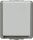 Aufputz-SCHUKO-Steckdose 75 mm  x 66 mm x 54 mm 1fach/ Schutzart IP44 / 1 Stk.
