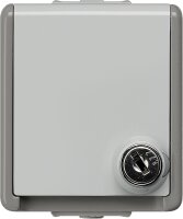 Aufputz-SCHUKO-Steckdose 75 mm x 66 mm x 66 mm...