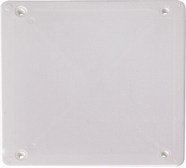 Ersatzdeckel Verbindungskasten 80 x 80 mm weiß / 1 Stück