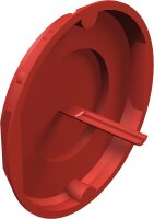 Signaldeckel Unterputz, Ø 70 mm, Typ UV 70 SD, rot...