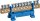Neutralleiterklemme Typ 60/N 12, 1-polig, blau, 12x16mm²