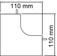 Inneneckhaube reinweiß Typ WDK/HI 40060 / einzeln
