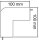 Außeneckhaube 100mm, reinweiß Typ WDK/HA 60110 / einzeln