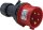 Stecker IP44 5-polig, 16 A 400 V, Steckklemmen