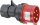 Stecker IP44 5-polig, 16 A 400 V, Steckklemmen