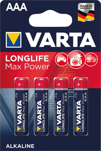 Varta Batterie Max Tech V 4703  1,5V/ Blister (4) Micro VPE 4 Stück
