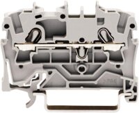 Reihenklemmen 2002 0,25 - 2,5 (4) mm² 2-Leiter, grau