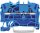 Reihenklemmen 2002 0,25 - 2,5 (4) mm² 2-Leiter, blau