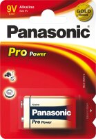 Batterie Panasonic PRO Power 6LR61 9V 1 Stk.