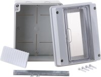 Kleinverteiler Aufputz, 1-reihig, 8 Module