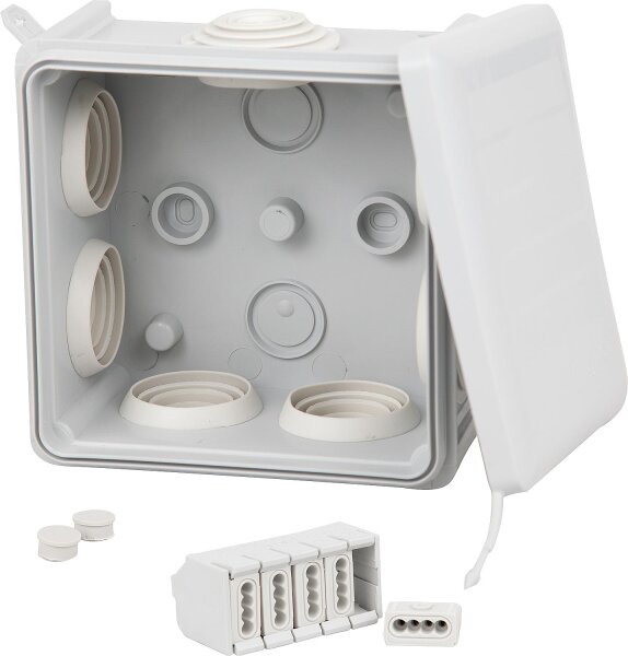 Abzweigkasten Boxline Maße (LxBxT): 95x95x56mm IP 65