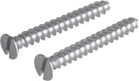 Geräteschrauben 25mm, mit Schlitz, VPE = 100 Stück