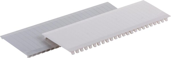 Abdeckstreifen selbstverlöschend, weiss VPE = 10 Stk.