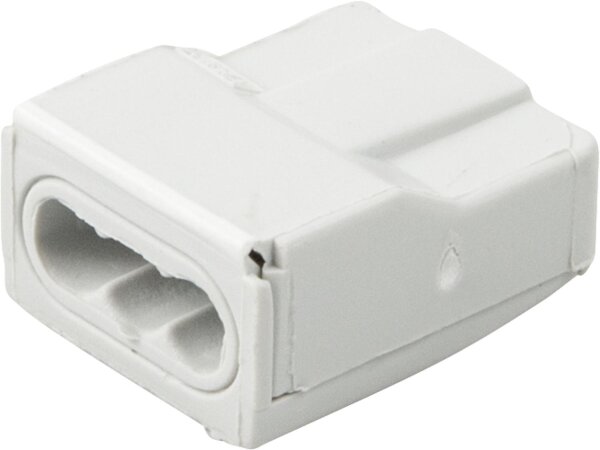 Steckklemme 3-polig, 1mm² - 2,5mm², VPE = 100 Stück