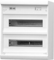 Kleinverteiler ohne Tür Amigo Aufputz, 4-reihig, 56...