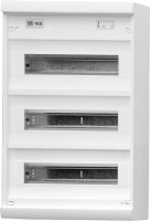 Kleinverteiler ohne Tür Amigo Aufputz, 4-reihig, 56 Module