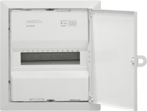 Kleinverteiler Unterputz, 1-reihig, 14 Module