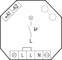 Stromstoßschalter Eltako ESR61NP-230V+UC