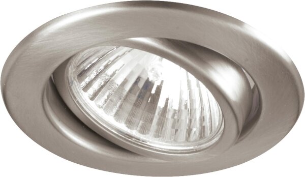Einbaurahmen Brumberg Standard Eisen,Ø 80 mm, ET = 55 mm, Farbe nickel matt