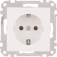 Schuko-Steckdose Merten, System M, Polarweiß...